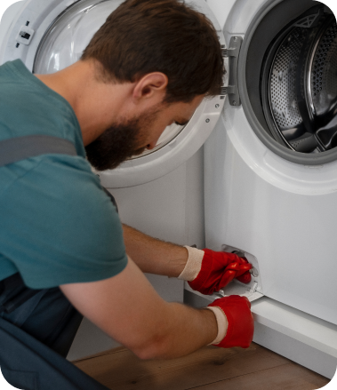 Washer servicing